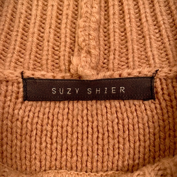 Rose Suzy Shier Off the shoulder Woven sweater - Picture 3 of 5
